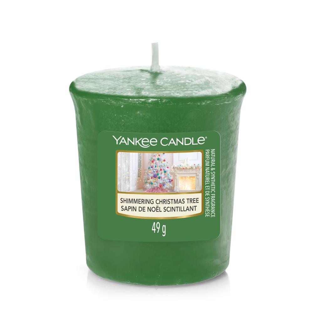 Yankee Candle Shimmering Christmas Tree Votive Candle £2.69